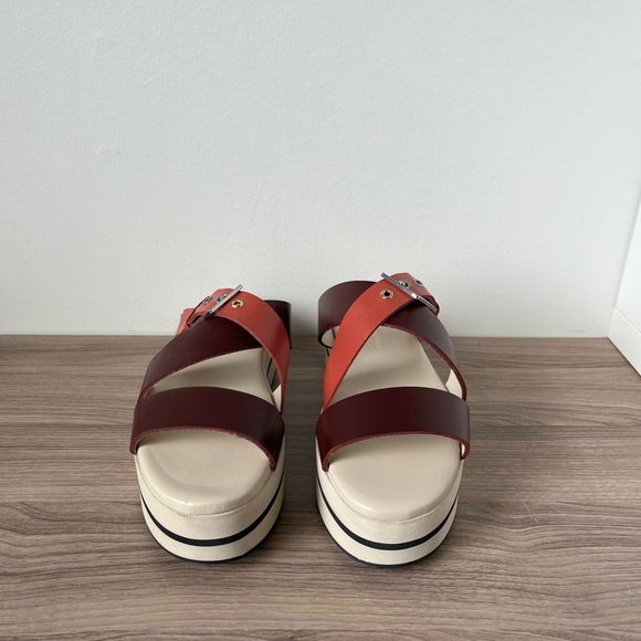 Want Les Essentiels Leather Platform Sandals Women's Sz 38 / 8 US - Picture 2 of 8